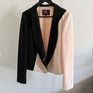 Rachel Roy Pink & Black Blazer